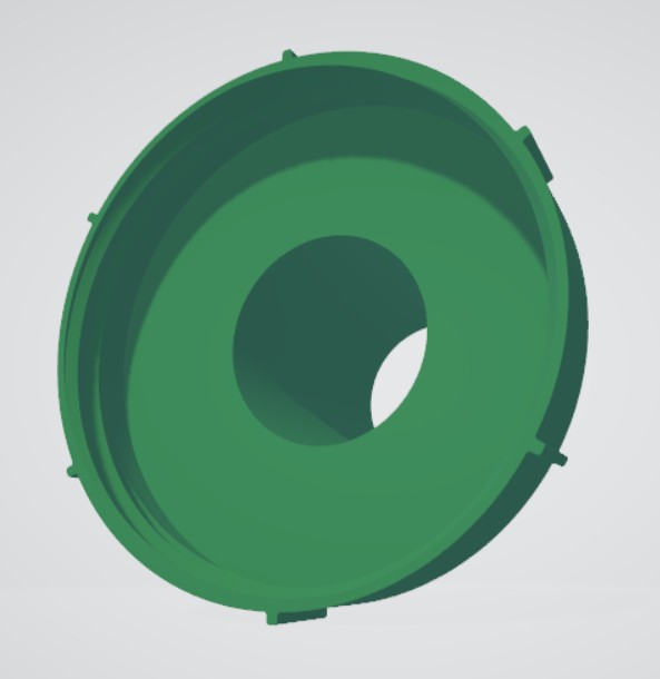 Adaptador universal para garrafa de agua – diseño 3D funcional