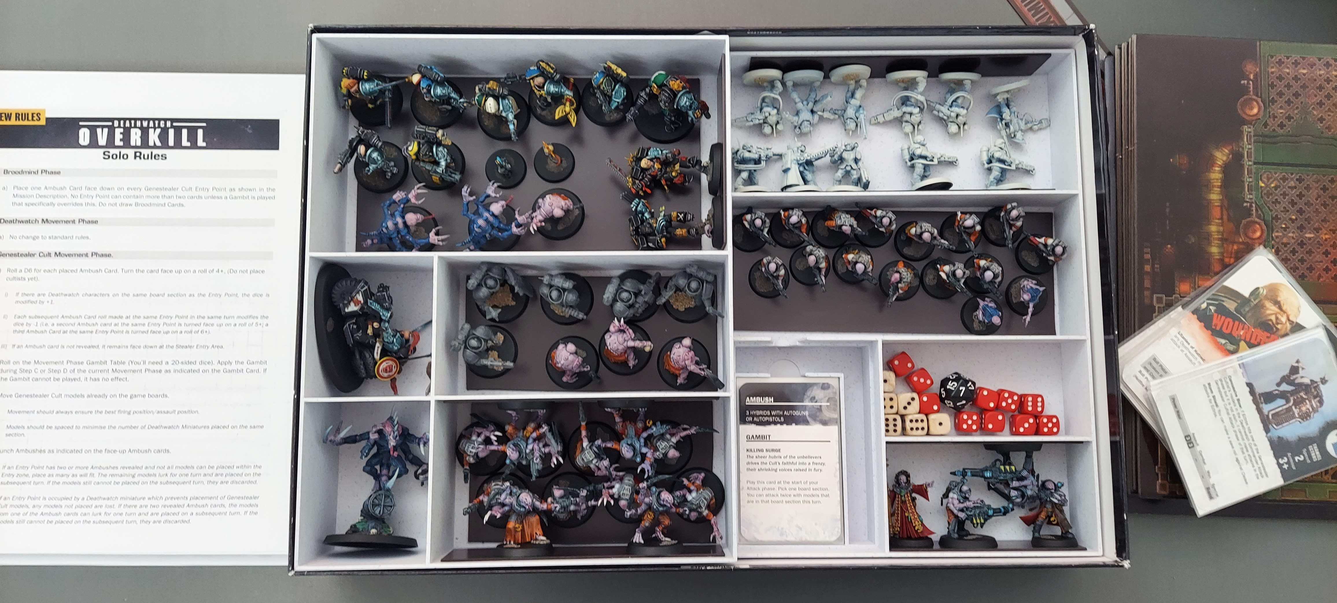 Storage Insert compatible with Deathwatch Overkill