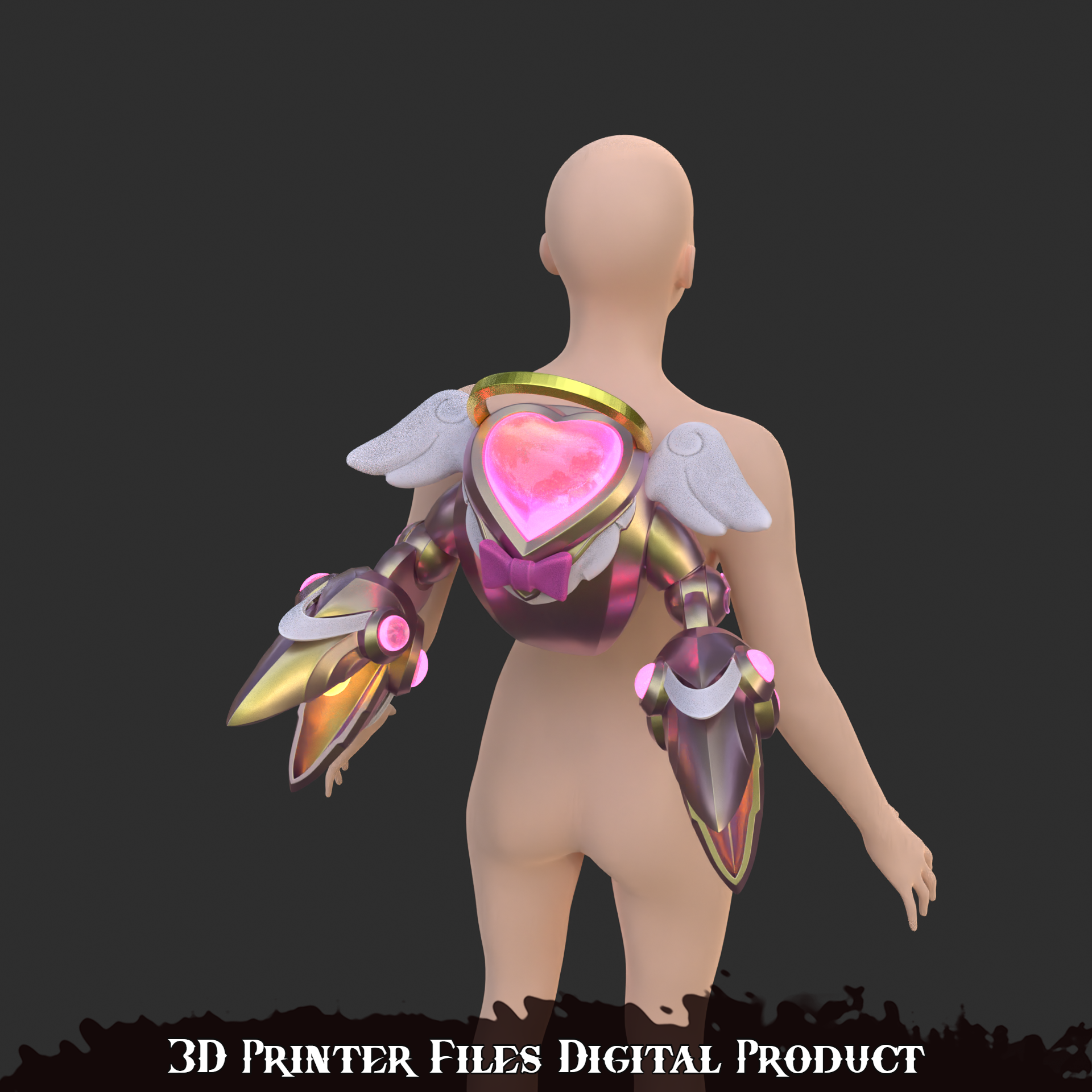 Heart of Hope Juno Cosplay Backpack Overwatch 2 — thumbnail 2
