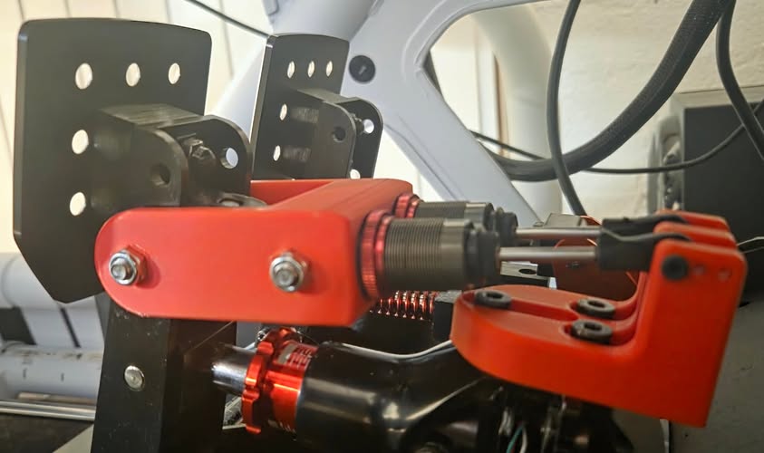 Hydraulic break mod Fanatec V3 pedals