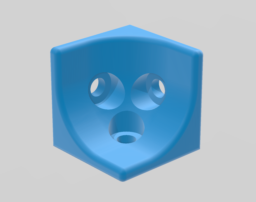 3030 profile threeway angle/corner bracket