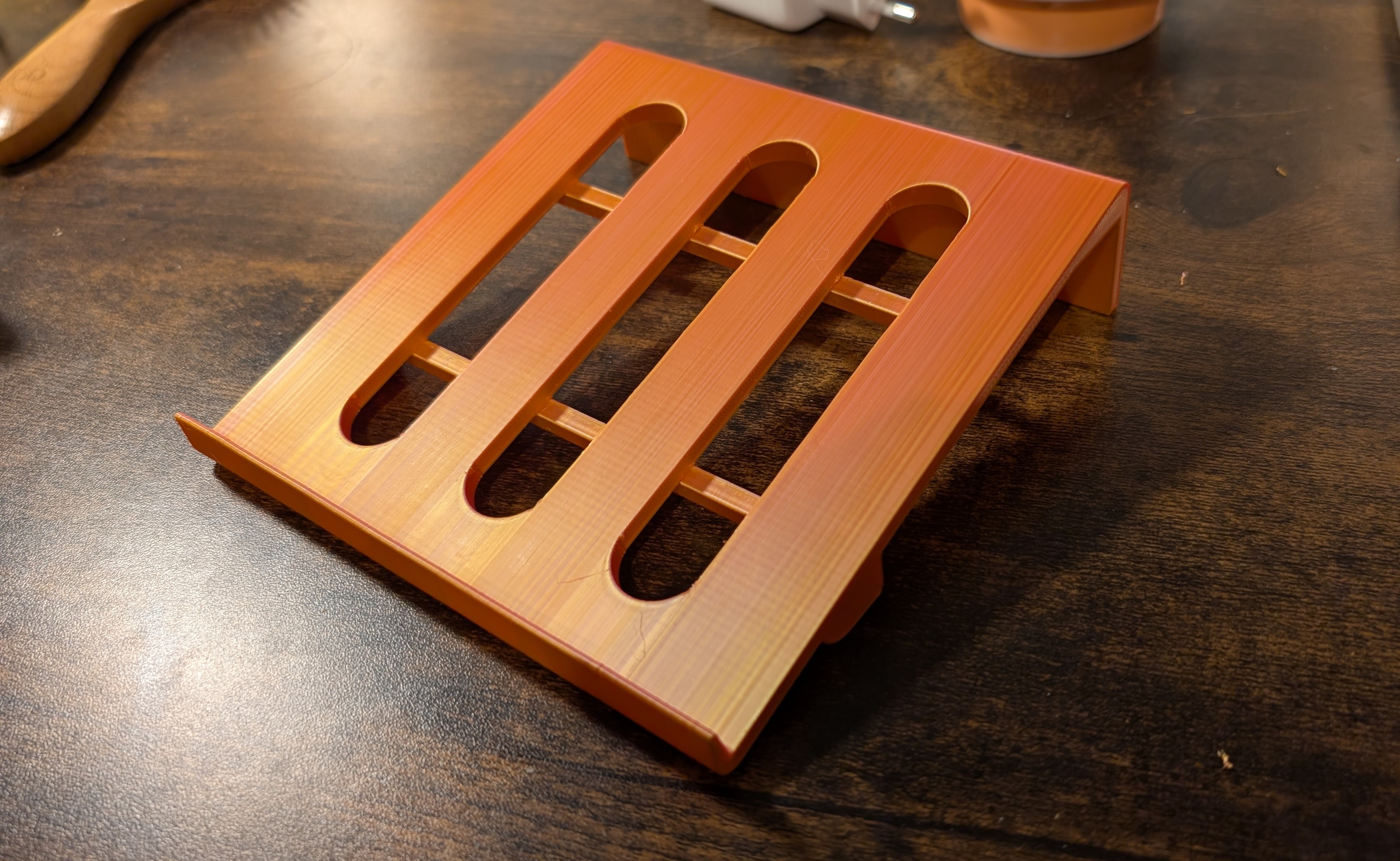 Guitar amp top plate
