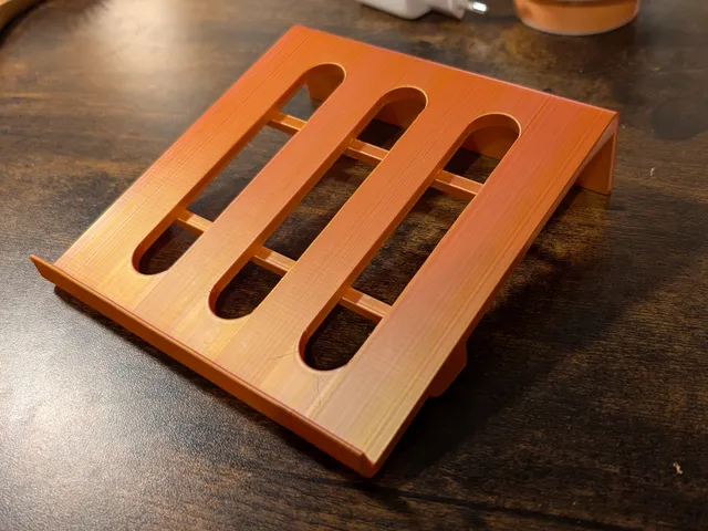 Guitar amp top plate