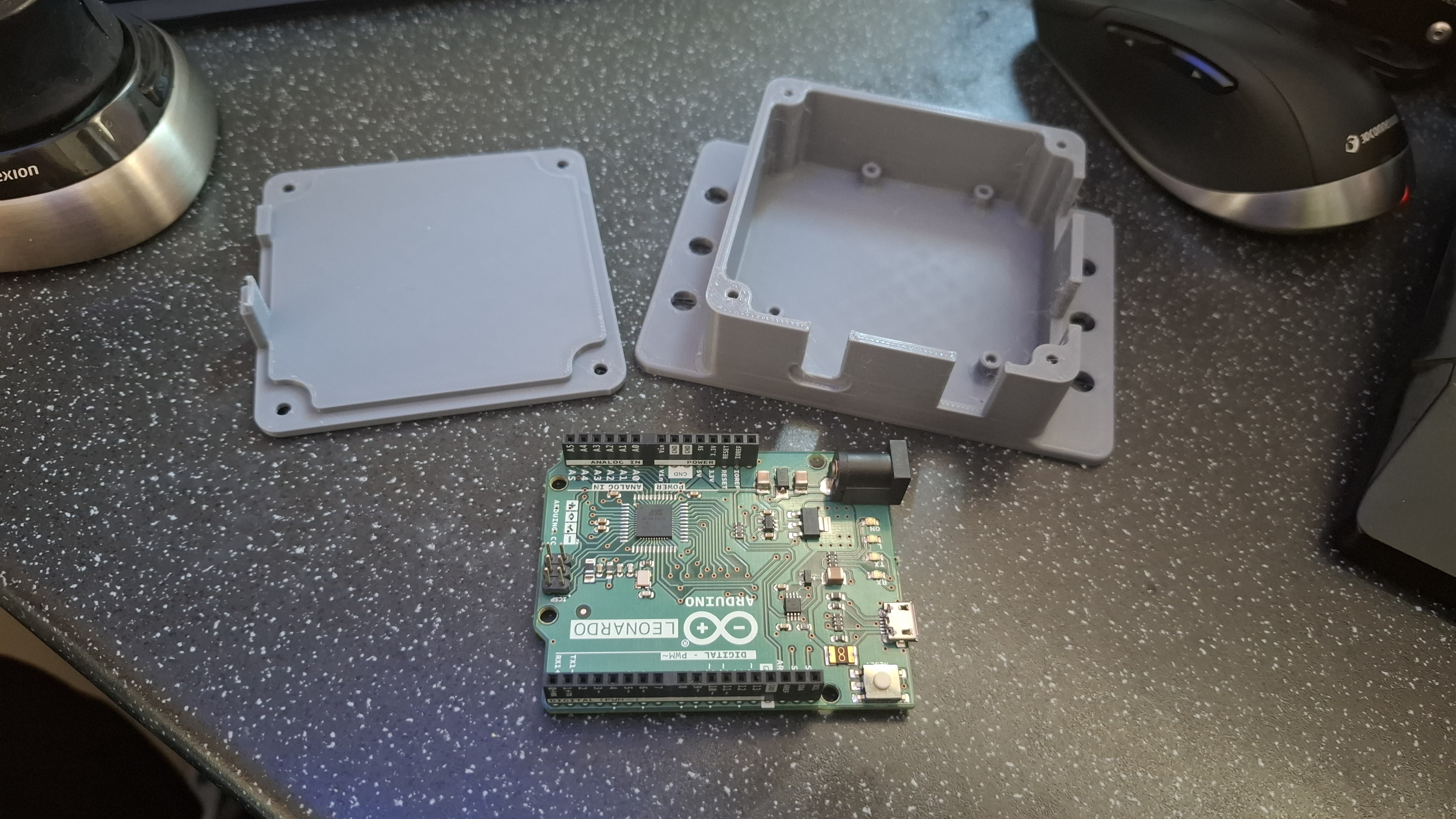 Arduino Leonardo Case 3D model