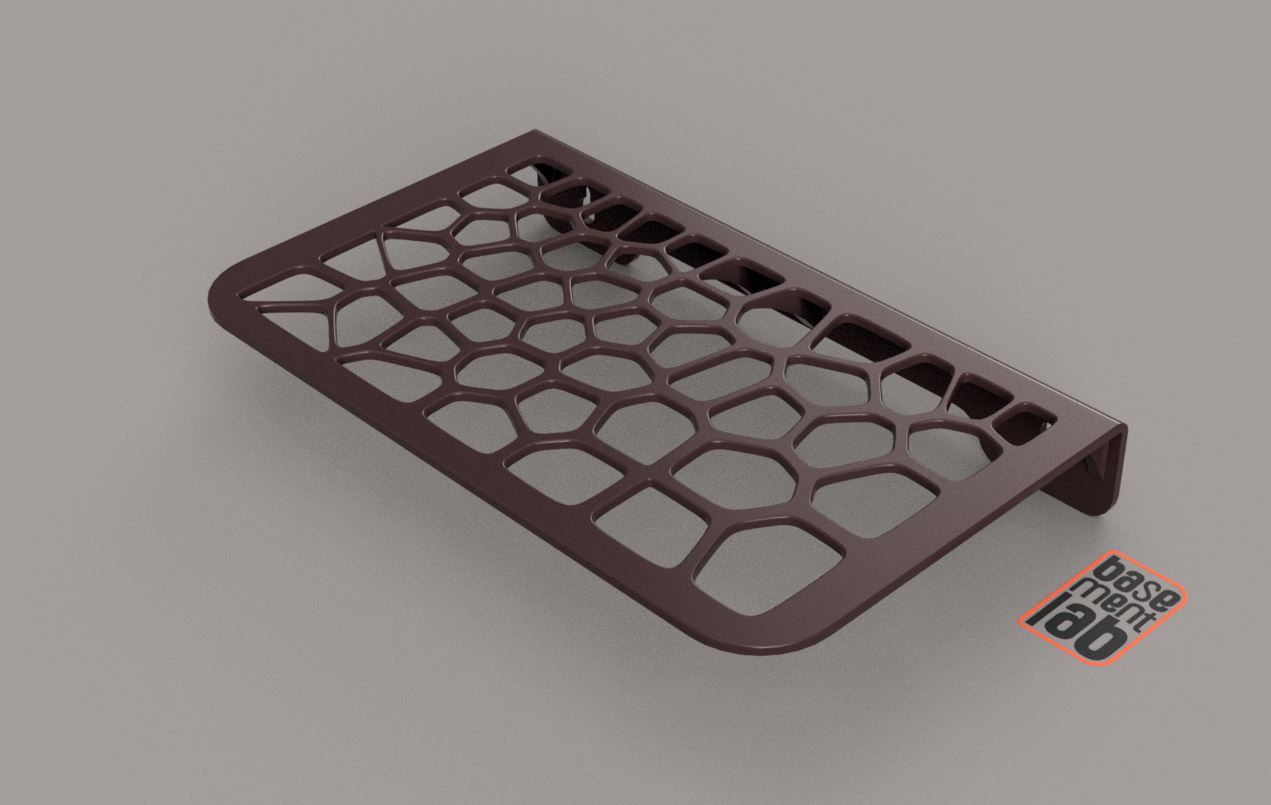 Voronoi Design Wall Shelf - Mensola con design stile Voronoi