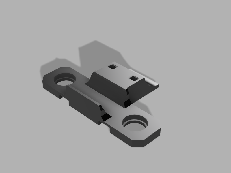 Twin Torch Mount for Team Wendy Helmet