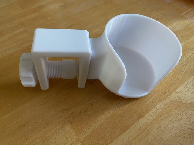 Slim 40mm & 25mm 90º Clamps for @hein Desk Clamp (Modular)