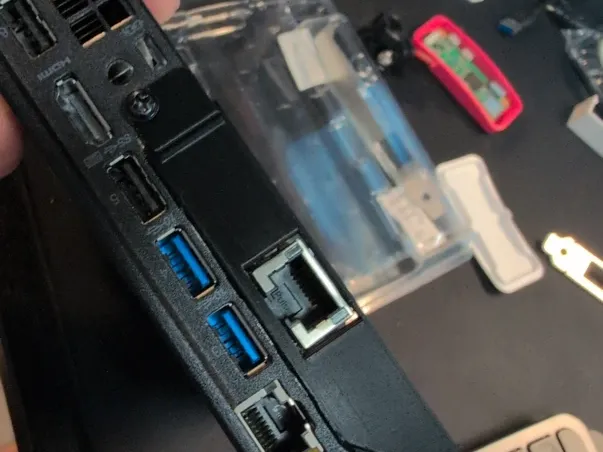 Intel X540-T1 bracket for Lenovo M720q