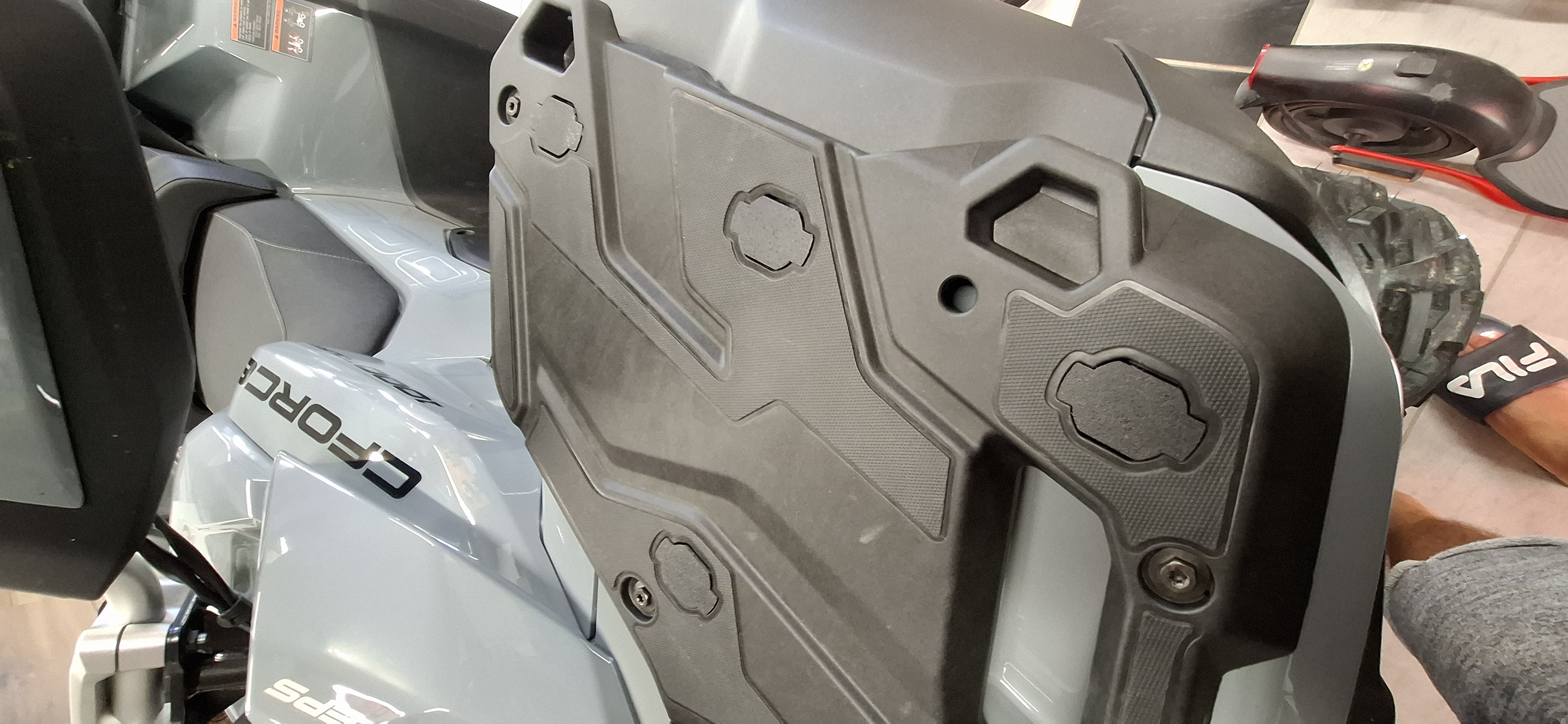 Mounting hole covers cfmoto gen3 gen2