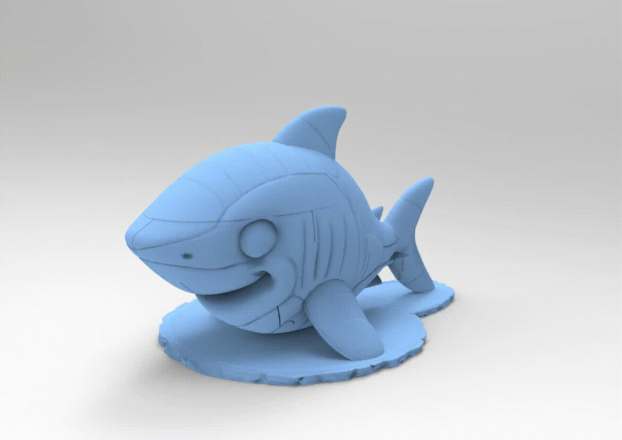 3D Requin puzzle