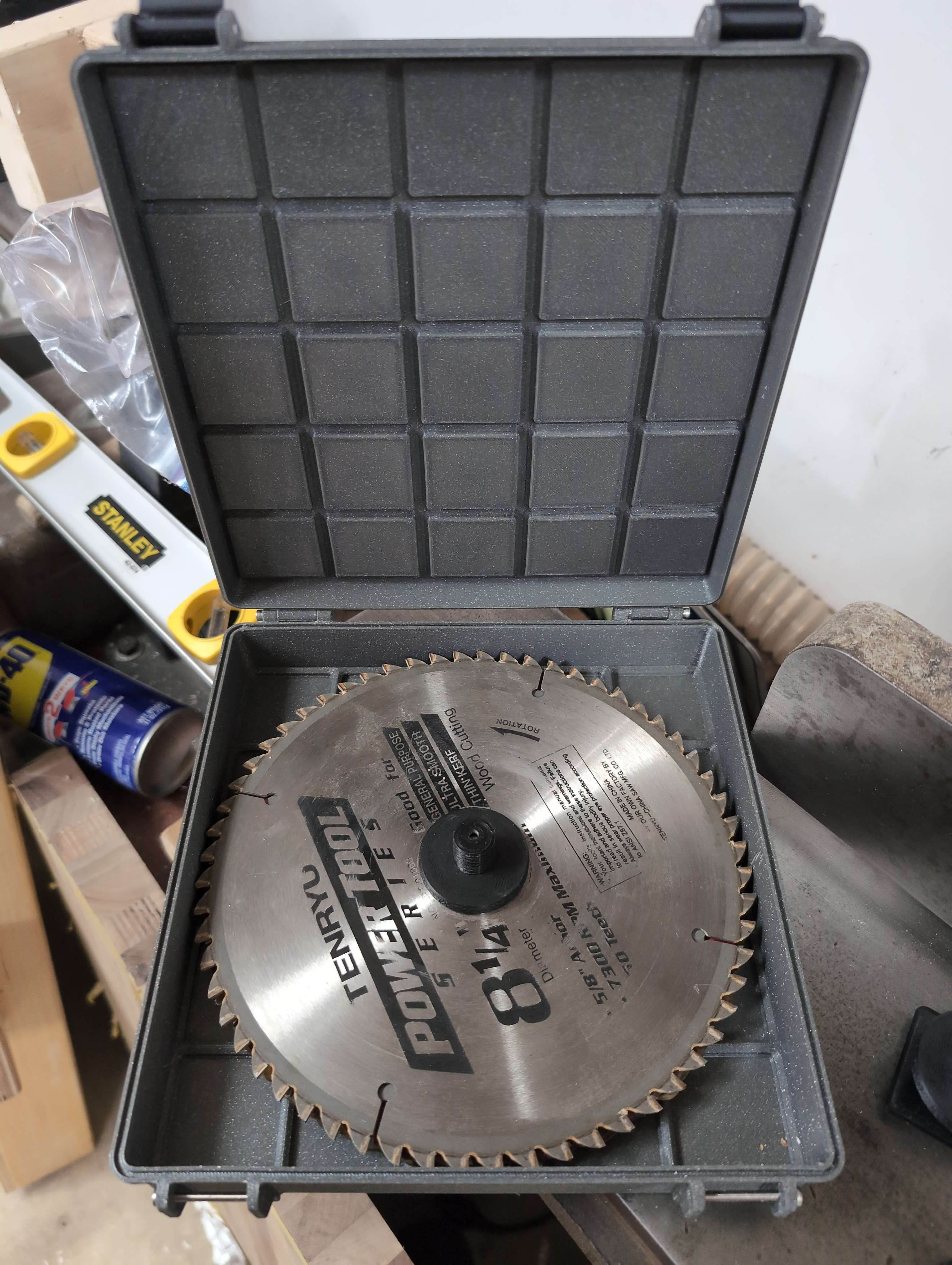 Gridfinity Saw Blade Holder
