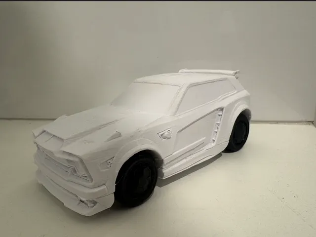 Movable Rocket League Fennec Car