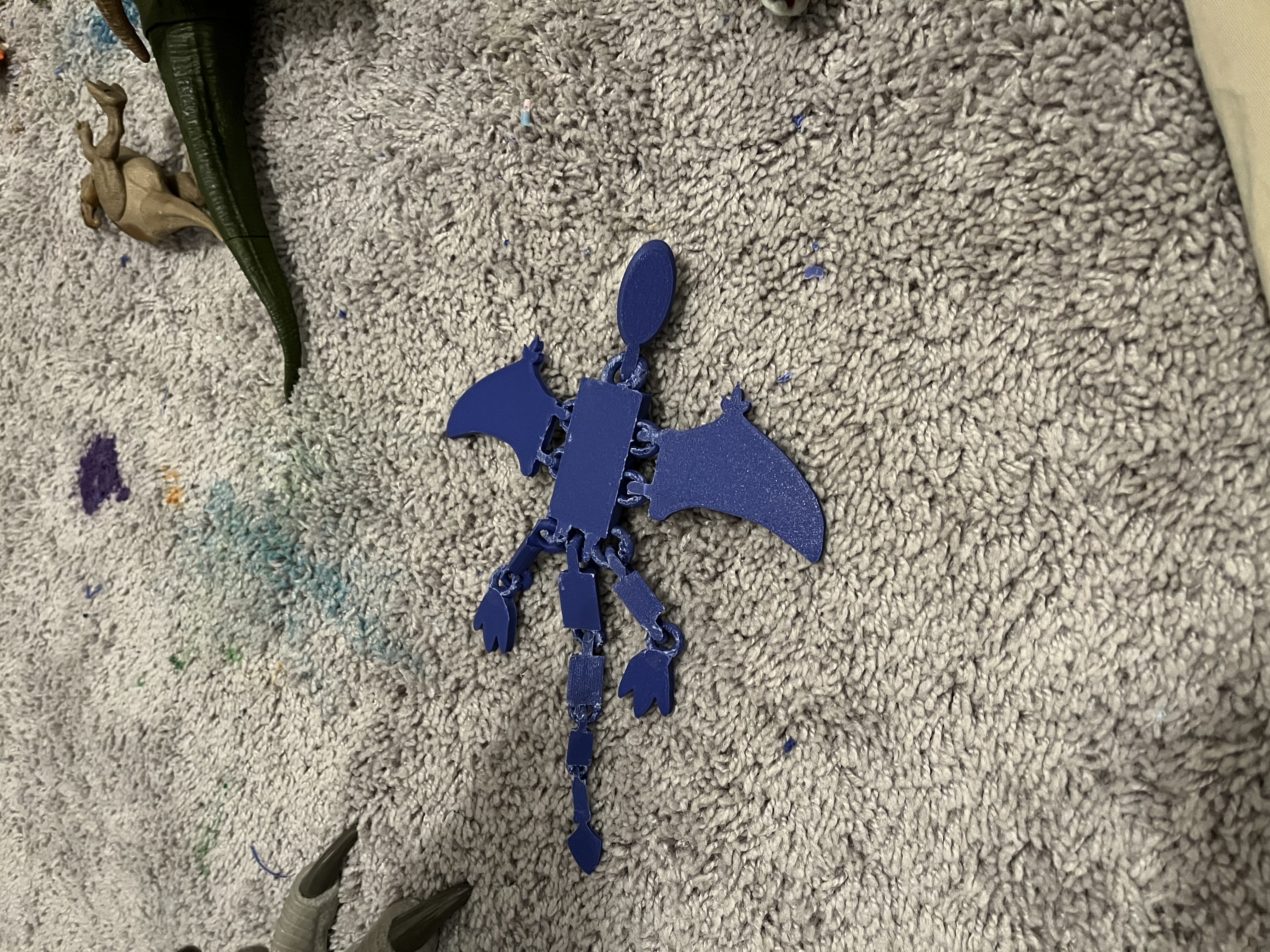 Miniatura 10 do modelo 3D Articulated Dimorphodon