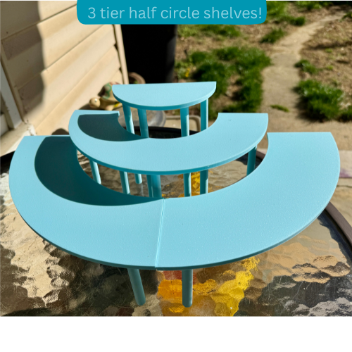 Display Stand Half Circles