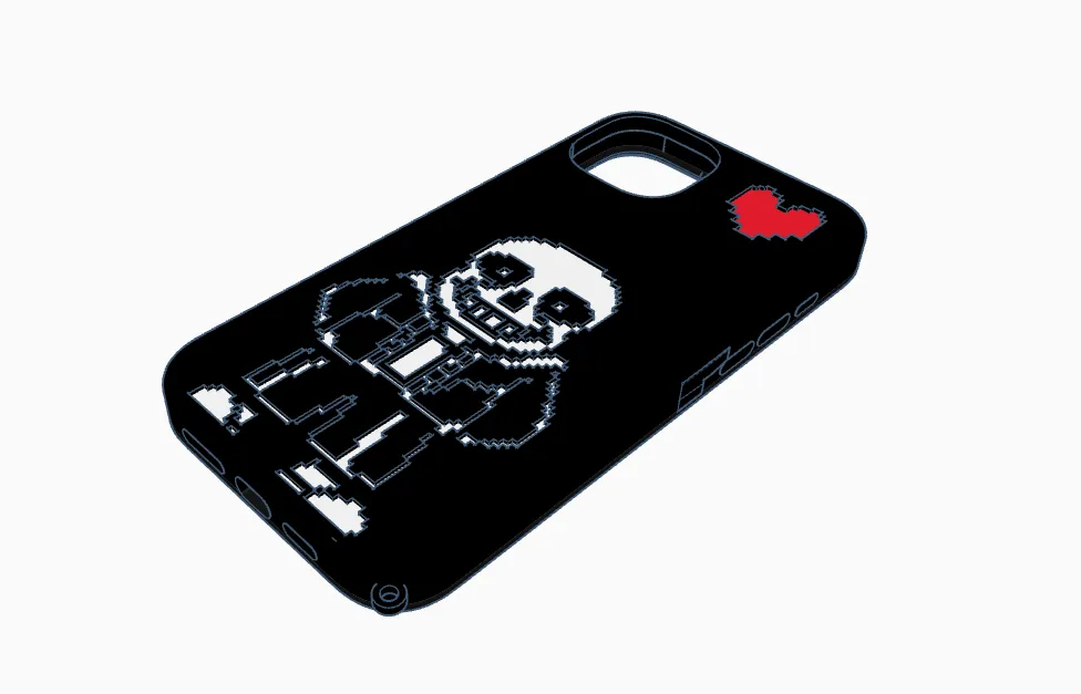 iphone 15 plus undertale editon phonecase by dumpster diver | Download free  STL model | Printables.com