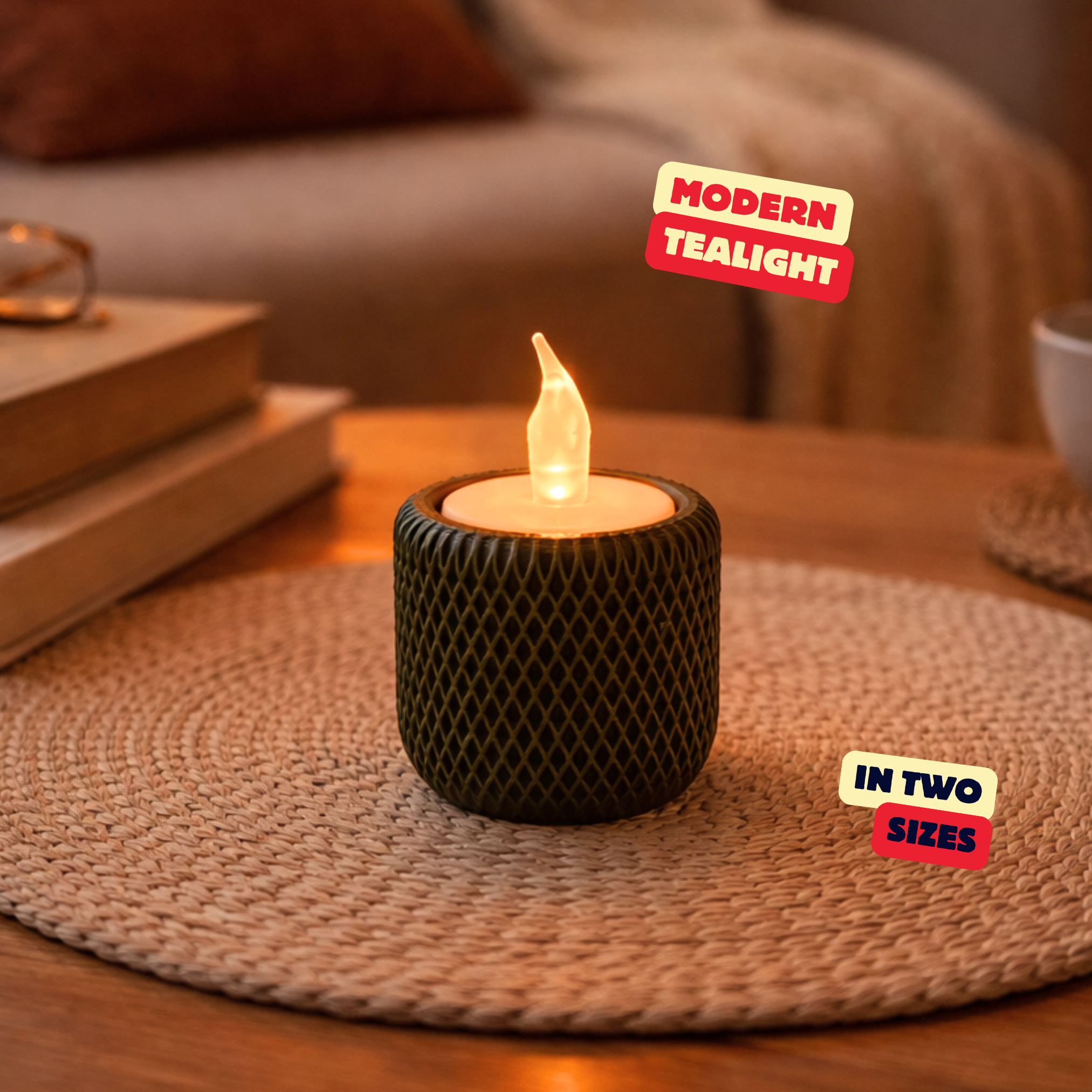 MODERN TEALIGHTS / LED-TEALIGHT / MODERN HOMEDECOR / DECOR / DECORATIONS