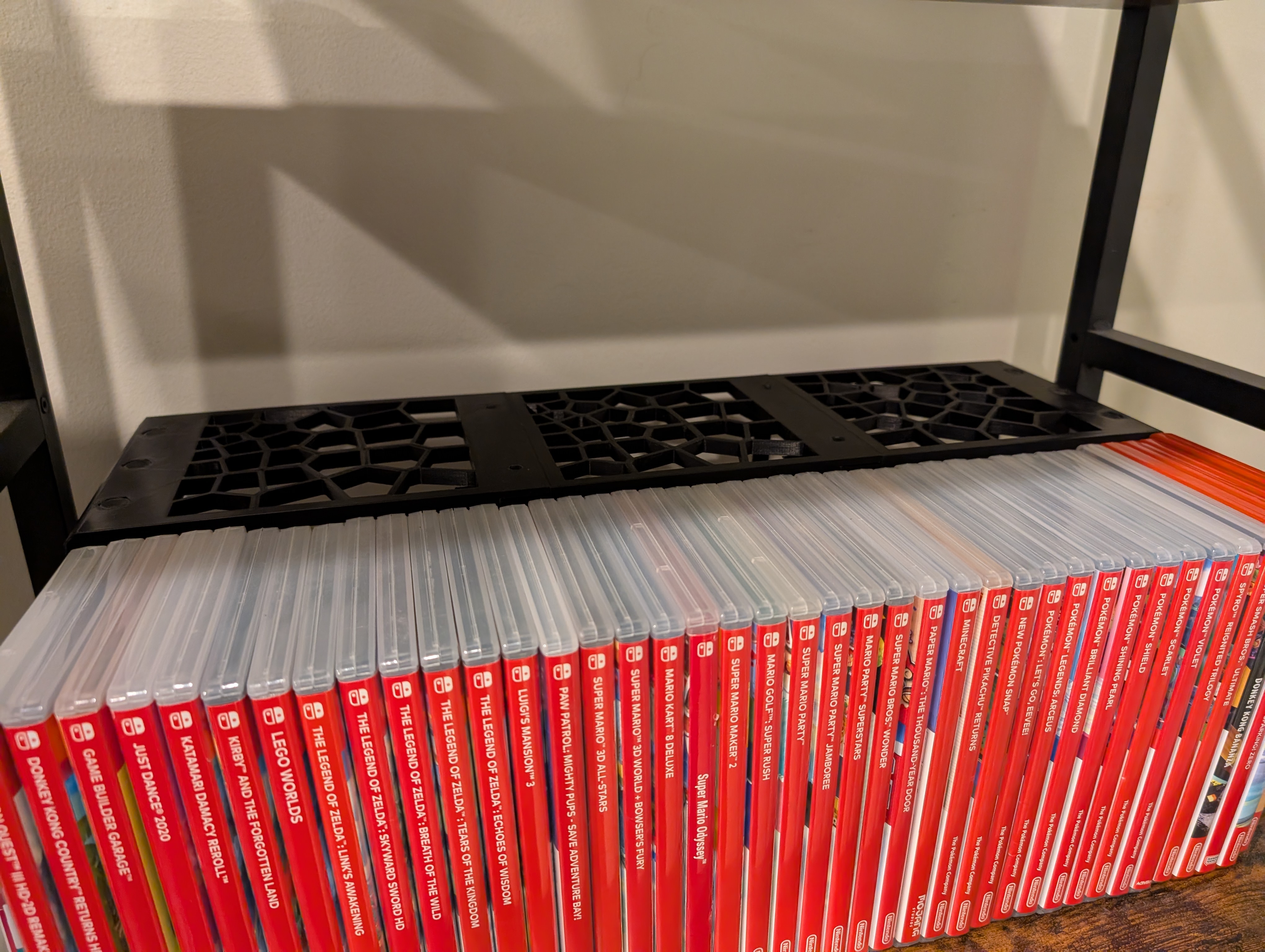 Parametric Shelf Riser Extension