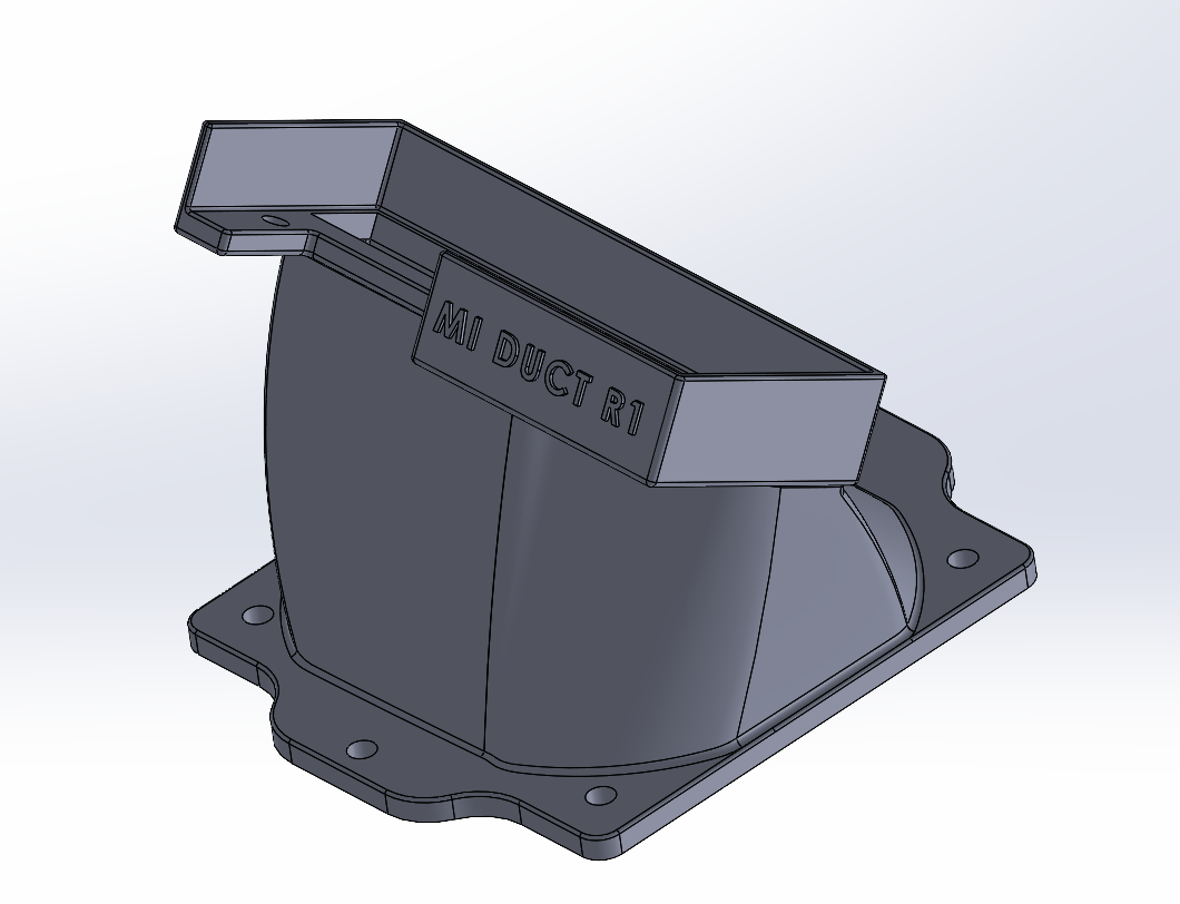 AMD MI50, MI100, M210 GPU 80mm Fan Cooling Attachment