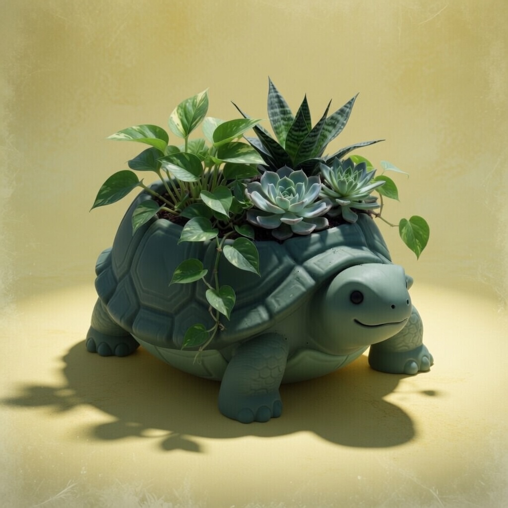 Cute Turtle Planter