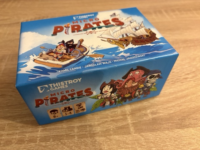 Micro Pirates - Boardgame Inlay 3D model