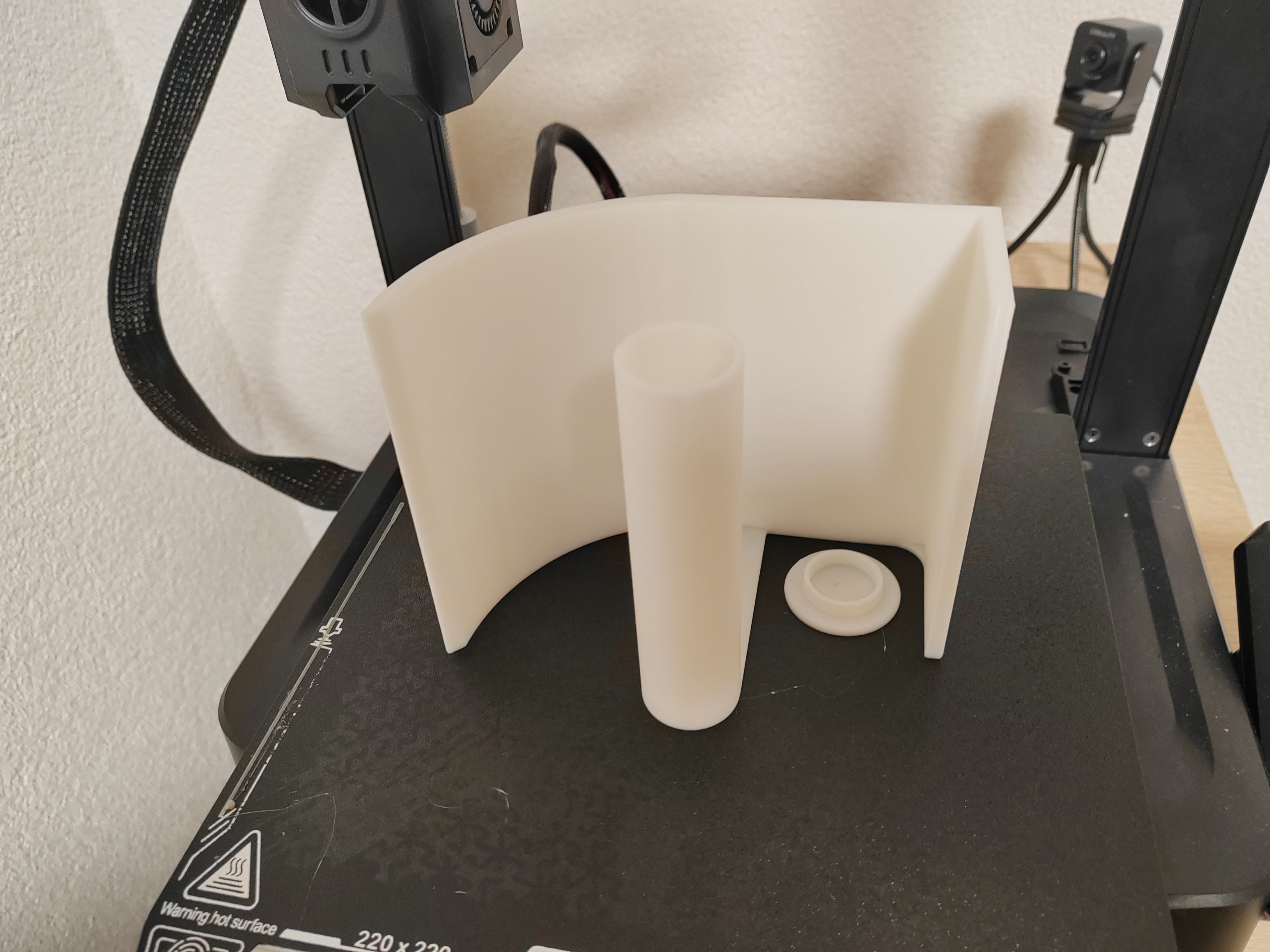 Toilet Paper Holder - 2 Versions, Support-Free, Tape Mount