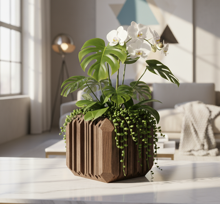 PLANT POT -- PEN CUP -- HOME DECOR (VASE MODE)