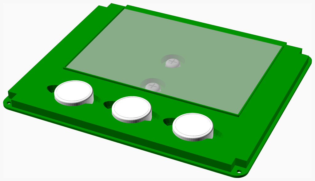 Feedback button / Help button case for 1-3 Bluetooth buttons with postcard insert — miniatura 2