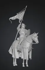 Crusader on Horseback
