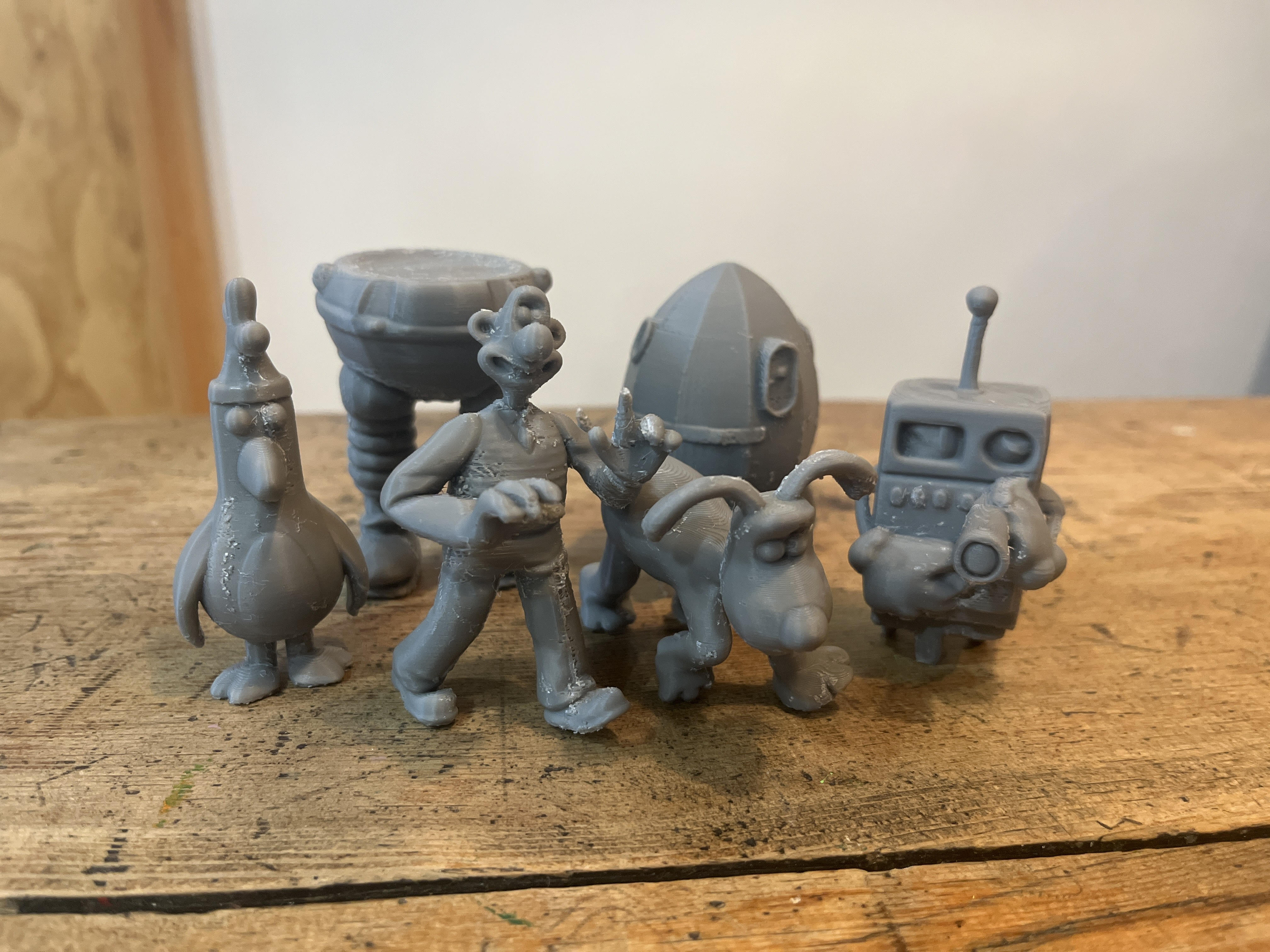 The Wallace and Gromit collection