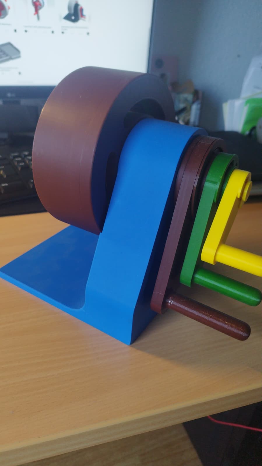 planetary gear demonstration model — miniatura 3