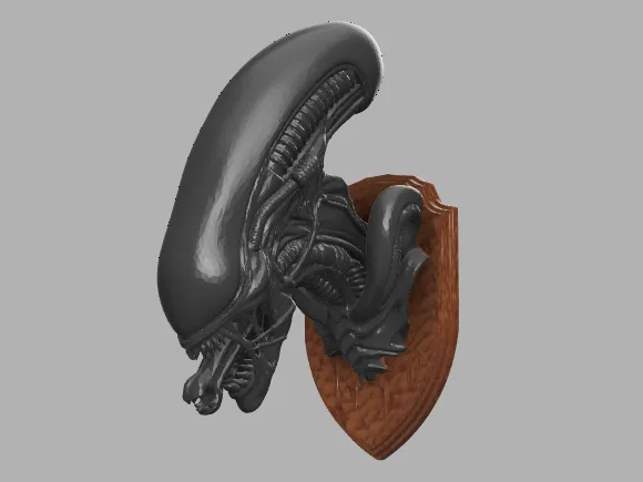 Xenomorph Hunting Trophy - Alien Wall Mount