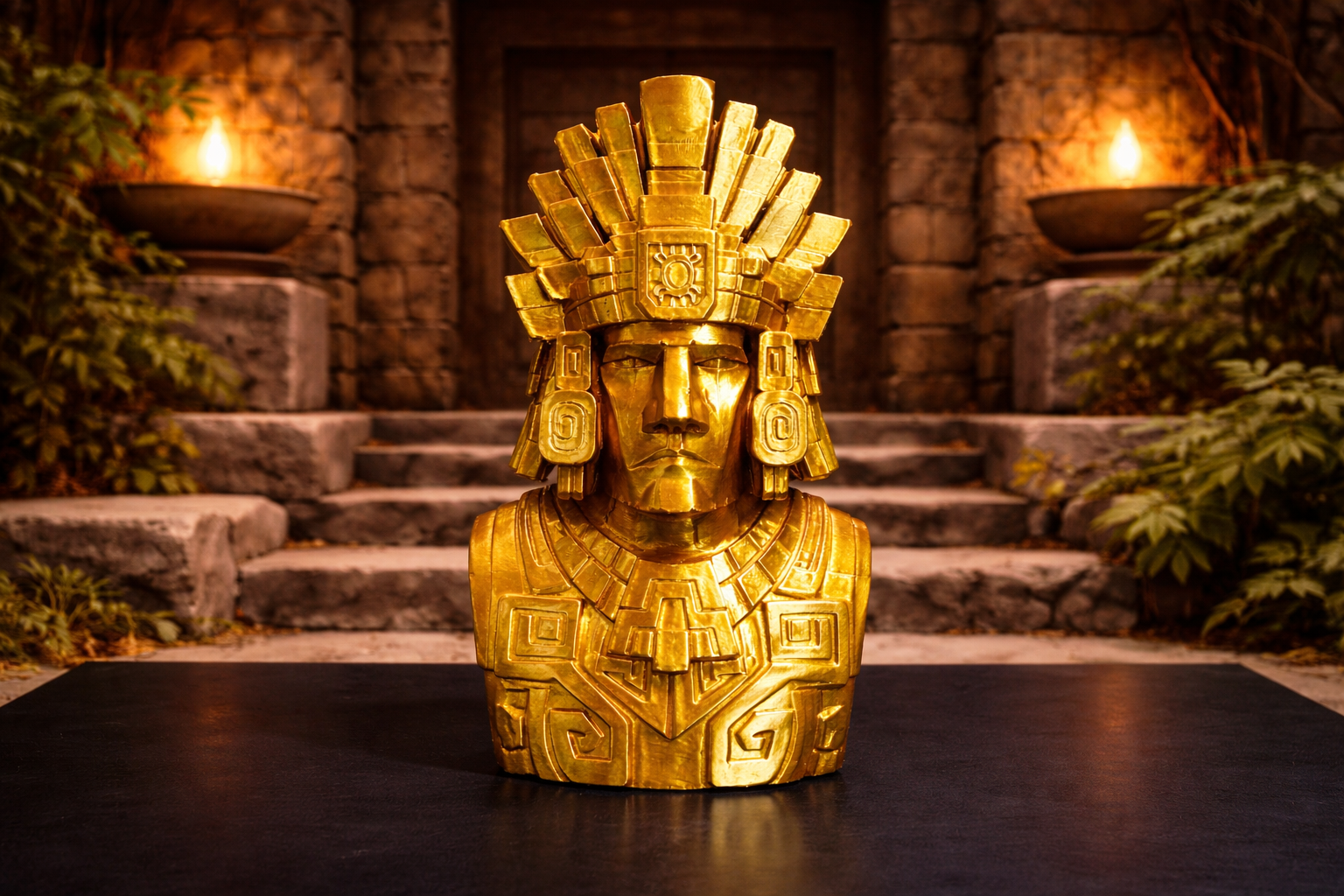 Moai Tlaltekayotl 3D model by Julien Mairy