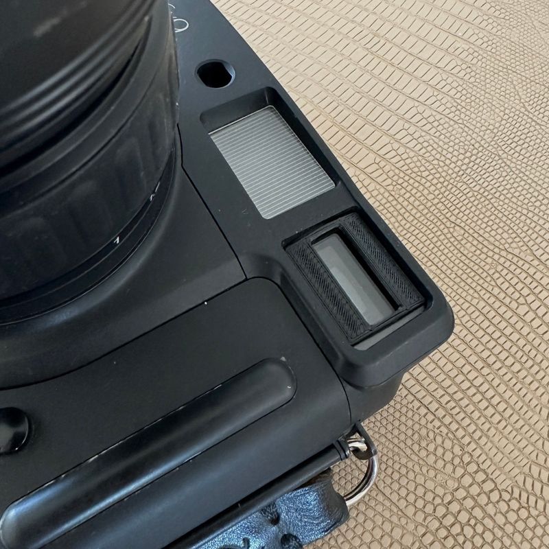Viewfinder mask for GW690III by Pablo Ledesma | Download free STL