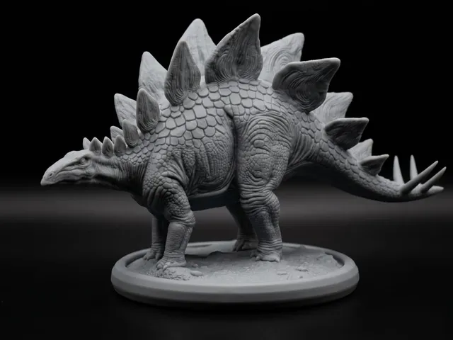 Stegosaurus Statue