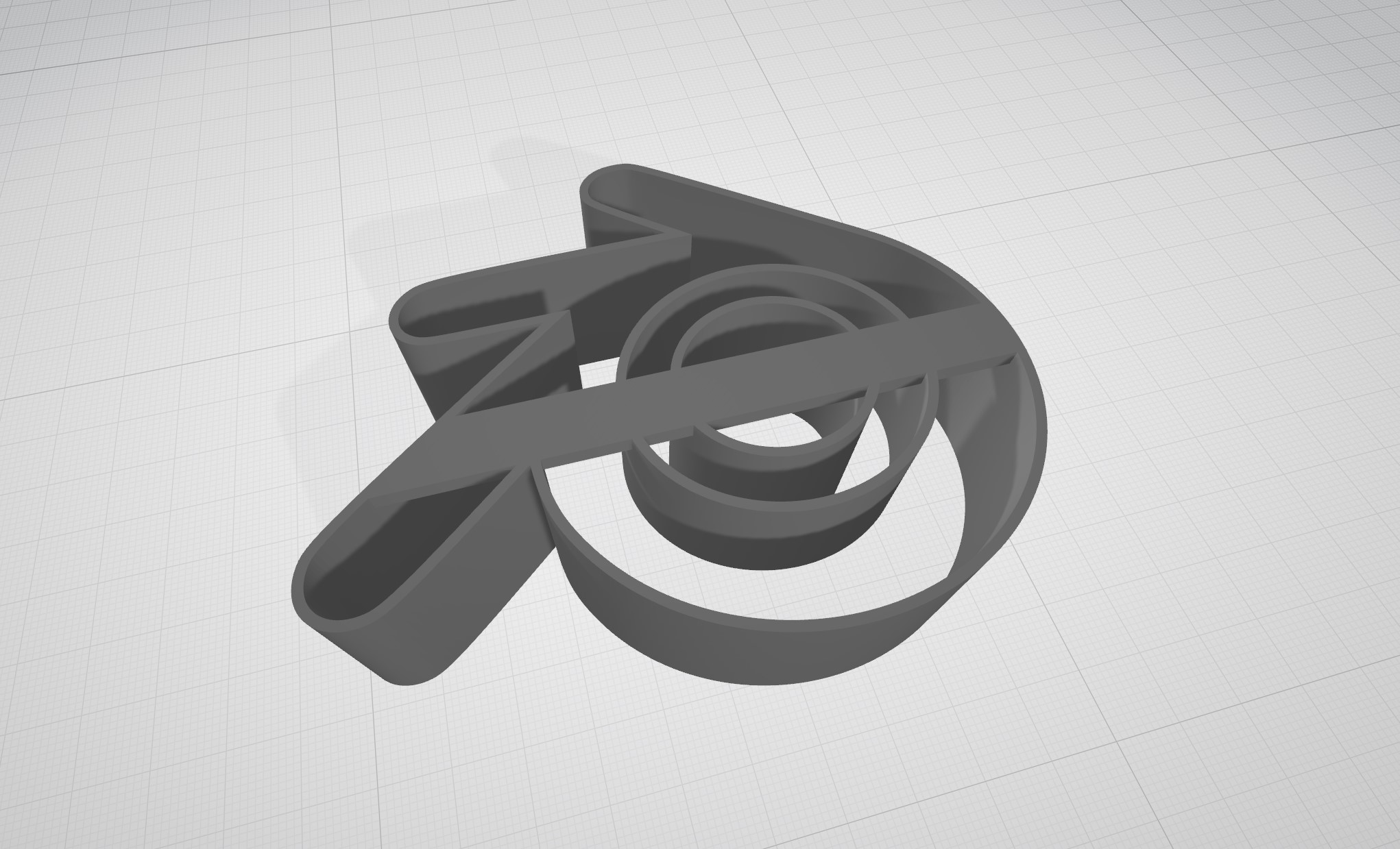 Blender logo cookie cutter