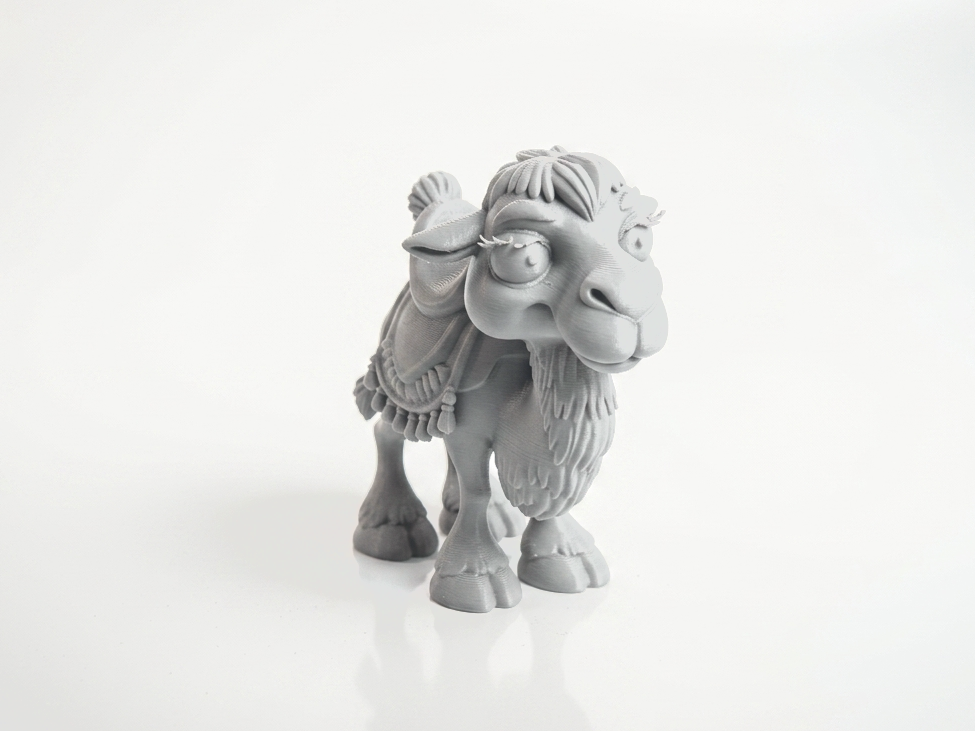 Cute Camel Figurine Chibi Animal 3D Printable