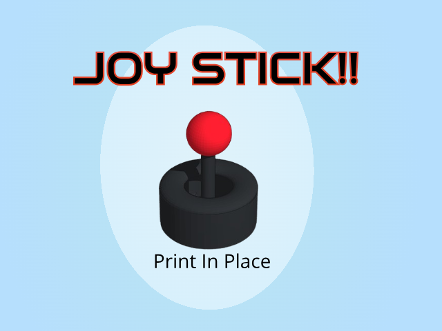 joy stick fidget (print in place)