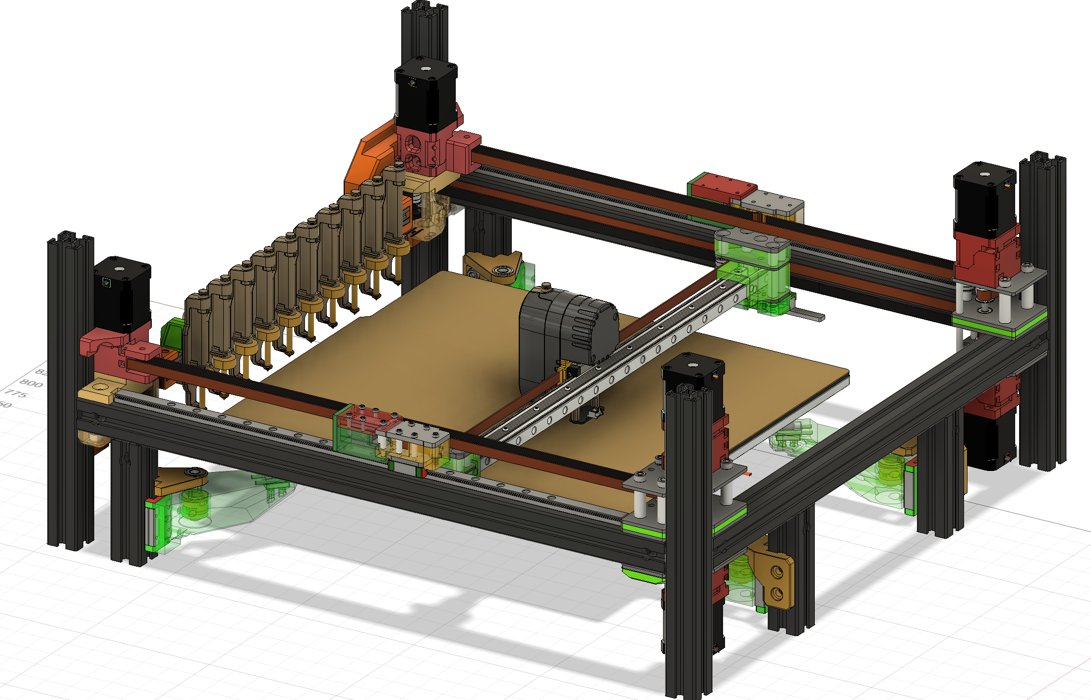 Ratrig_6WD_Front_gantry_INDX & Dualrail_XY — miniatura 2