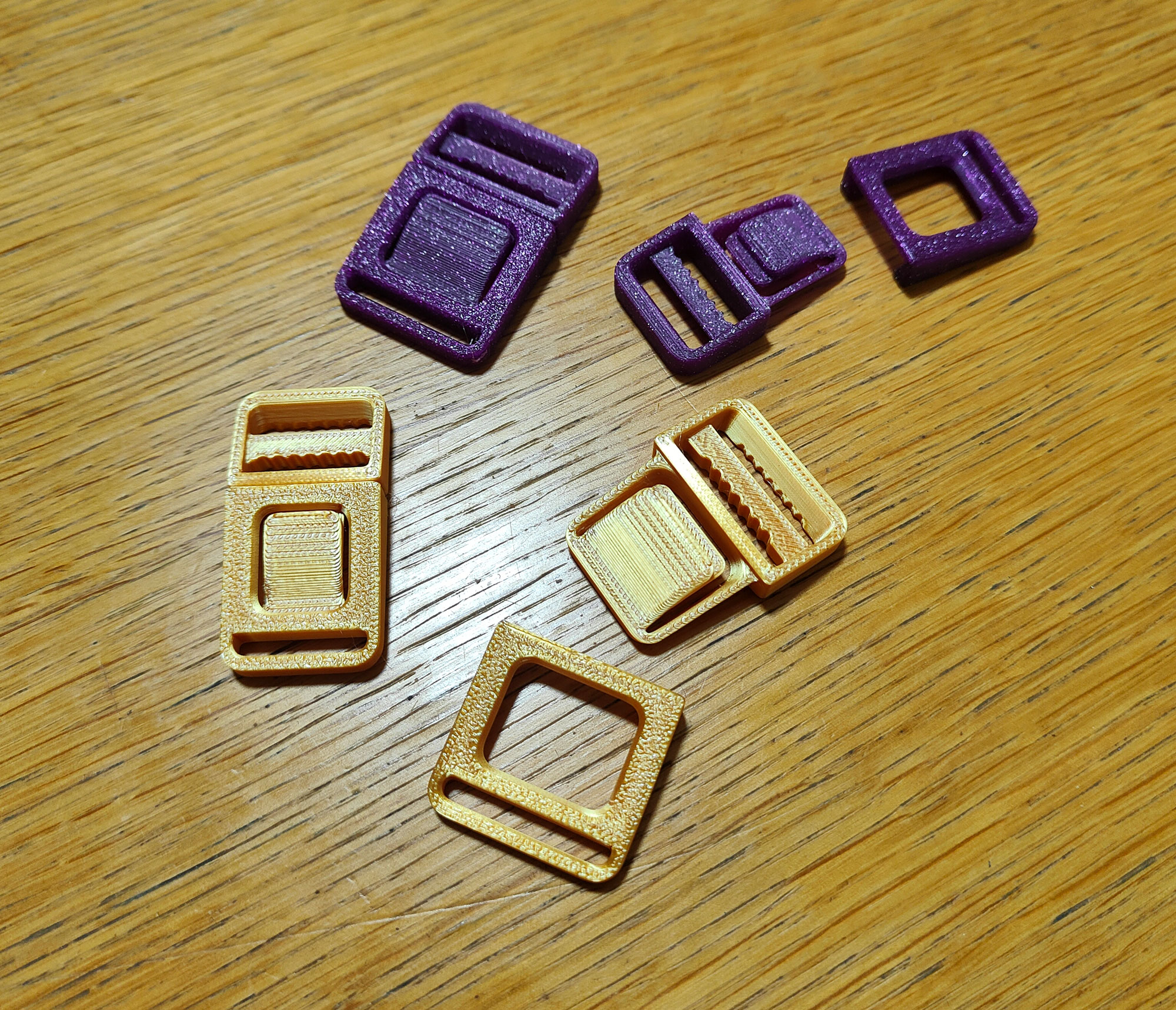Snap Buckle with Push Button