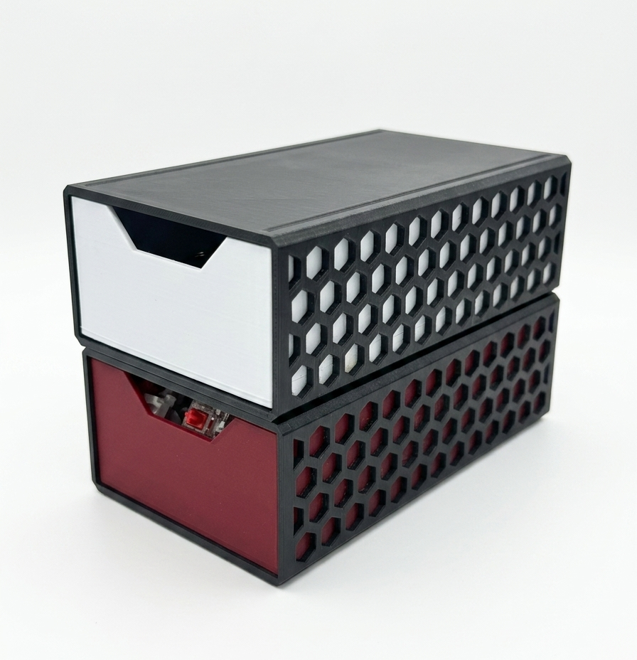 Miniatura 2 do modelo 3D Stackable Storage System | HexDrawer Organizer