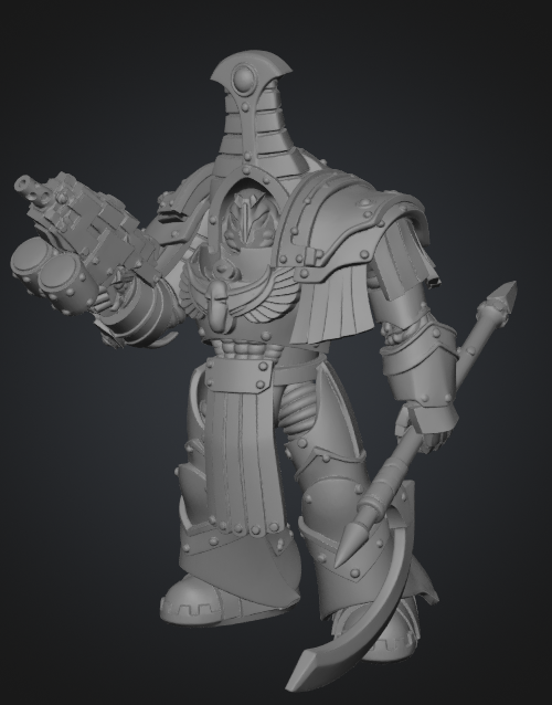 Thousand Sons Sekhmet Terminator Cabal 3D model