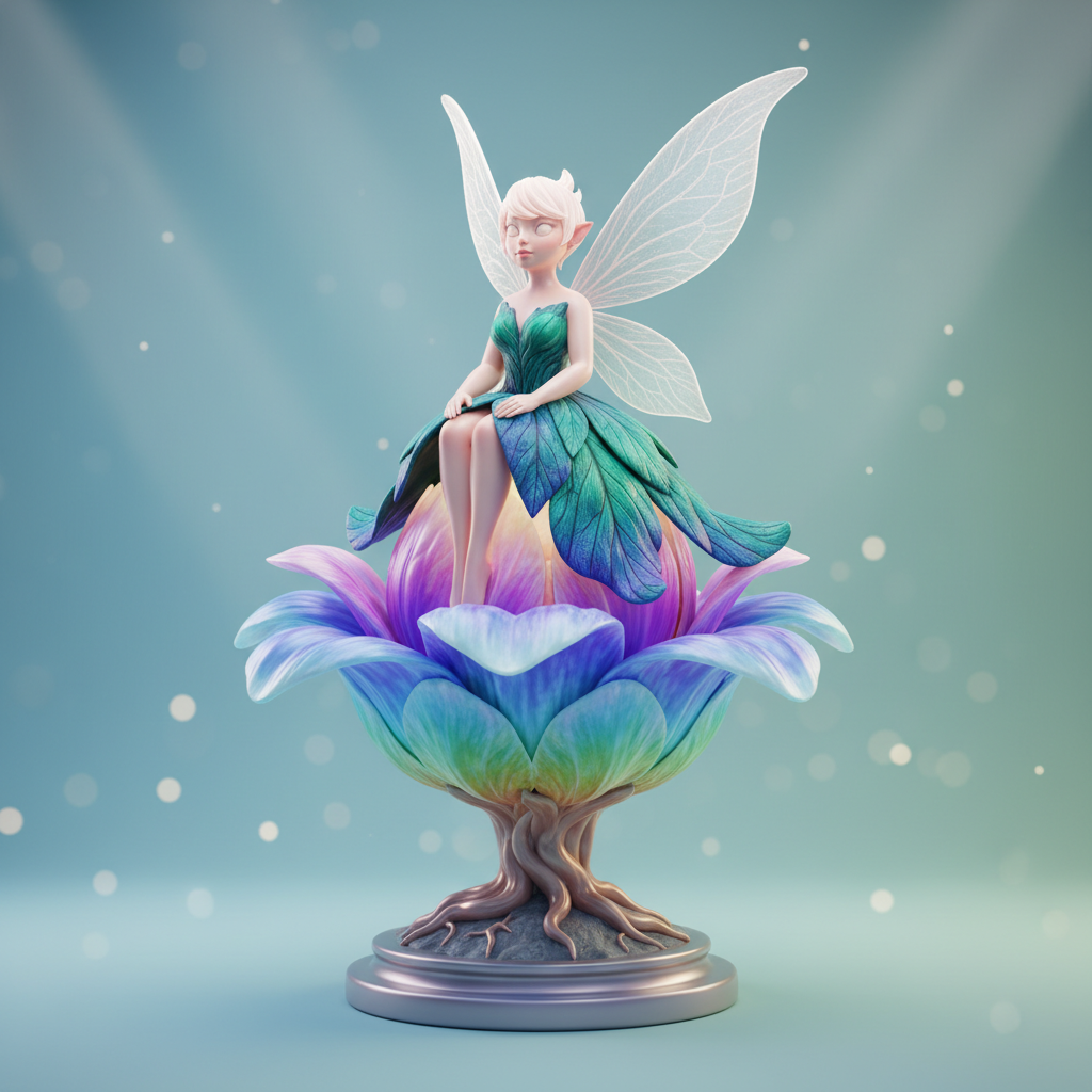 Fairy Idol Statue