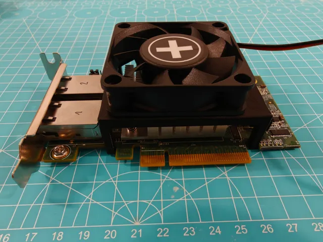 Inspur X540-T2 60mm clip-on fan mount