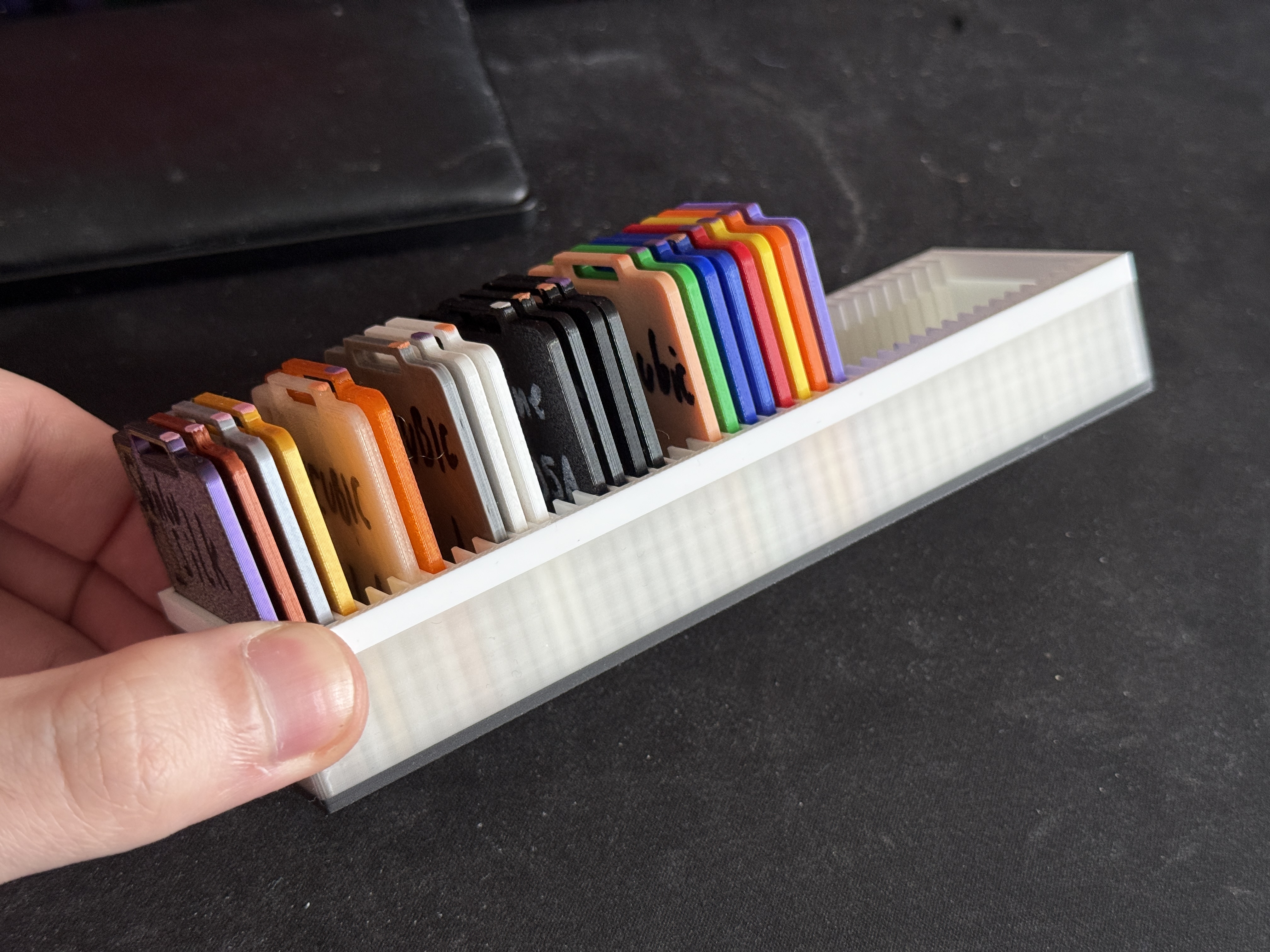 Filament Swatch Box (half height)