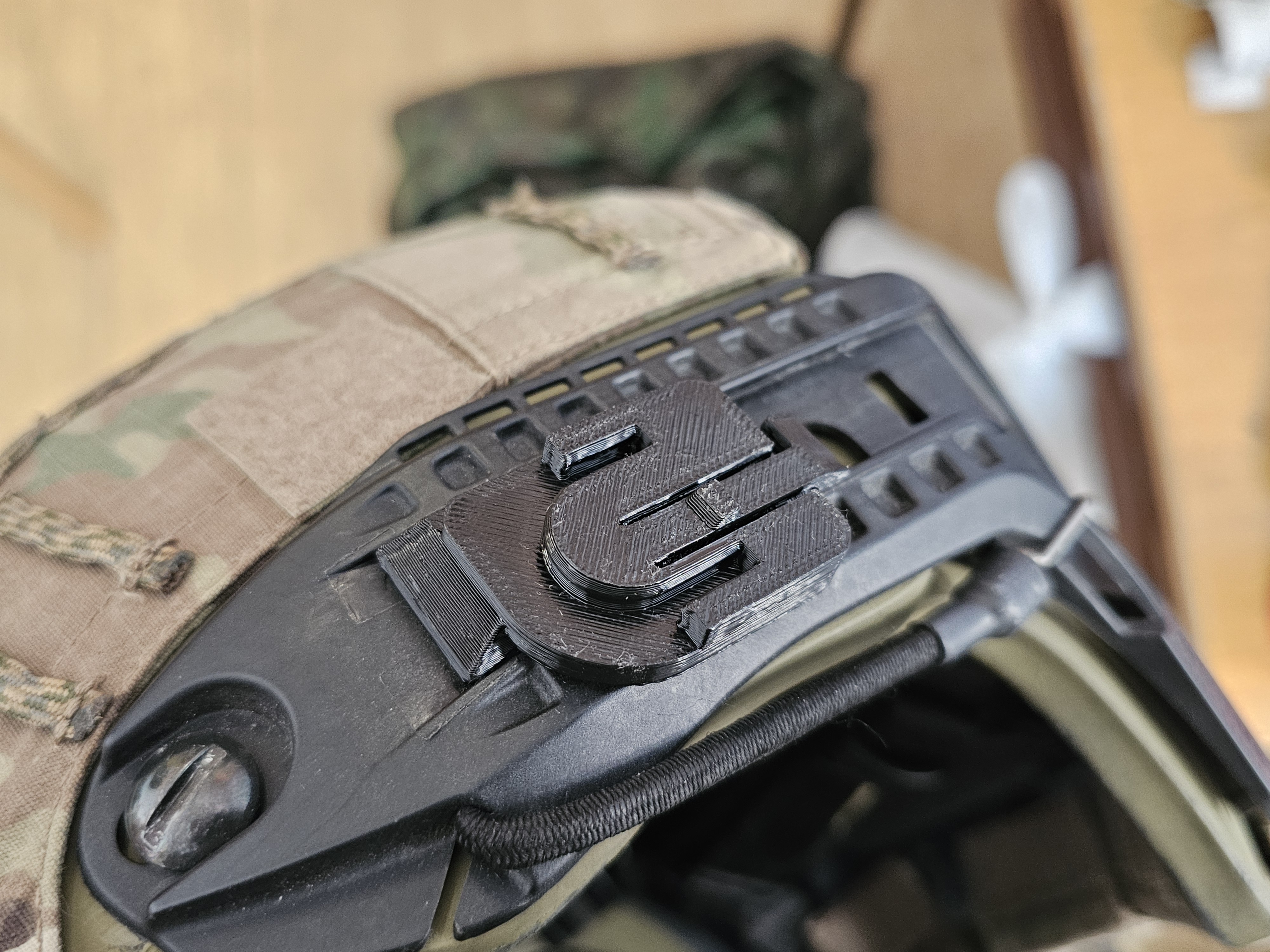 Surefire helmet mount one piece version — miniatura 3