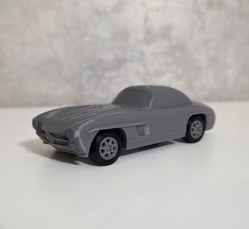 Mercedes-Benz 300 SL Gullwing Kit Card
