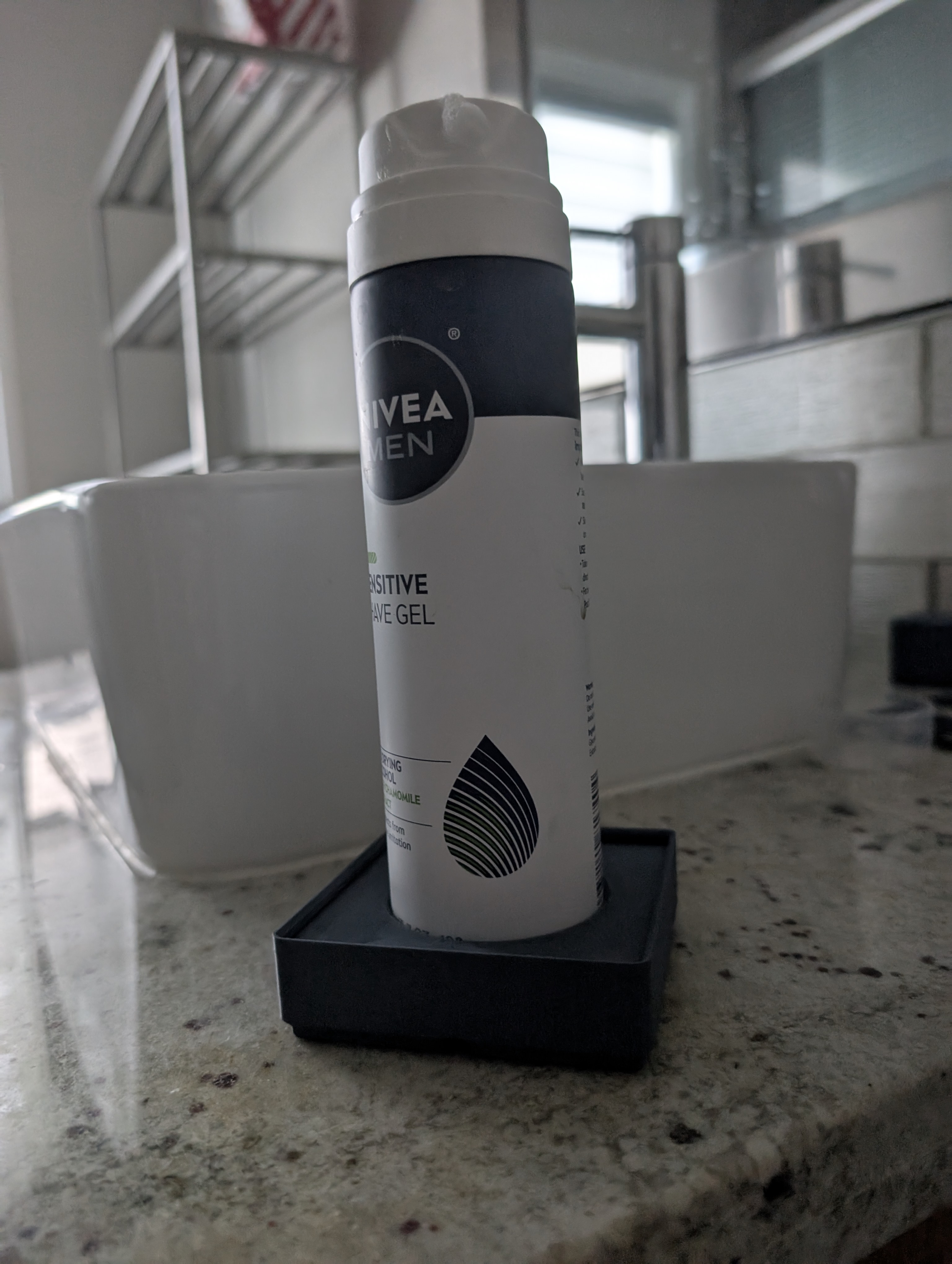 Nivea Men shave gel gridfinity holder