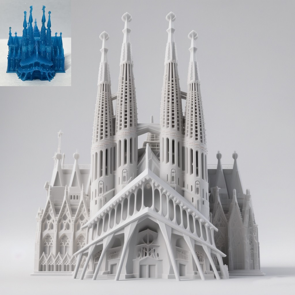Sagrada Familia 3D model by Ninomalbinho
