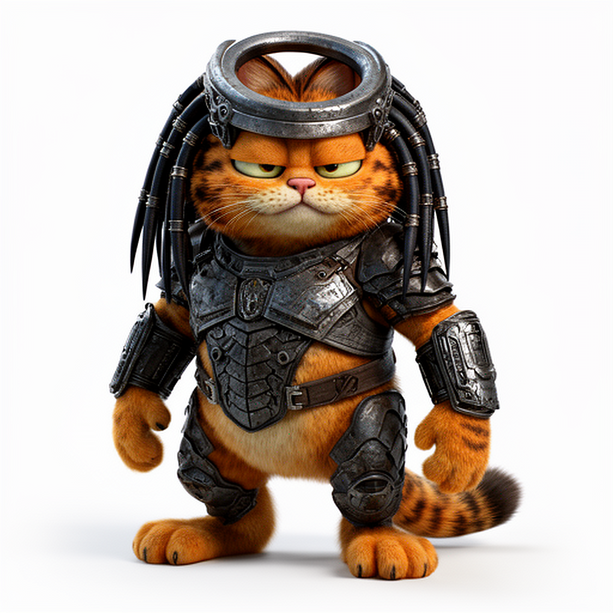 Garfield Predator Ring Figure