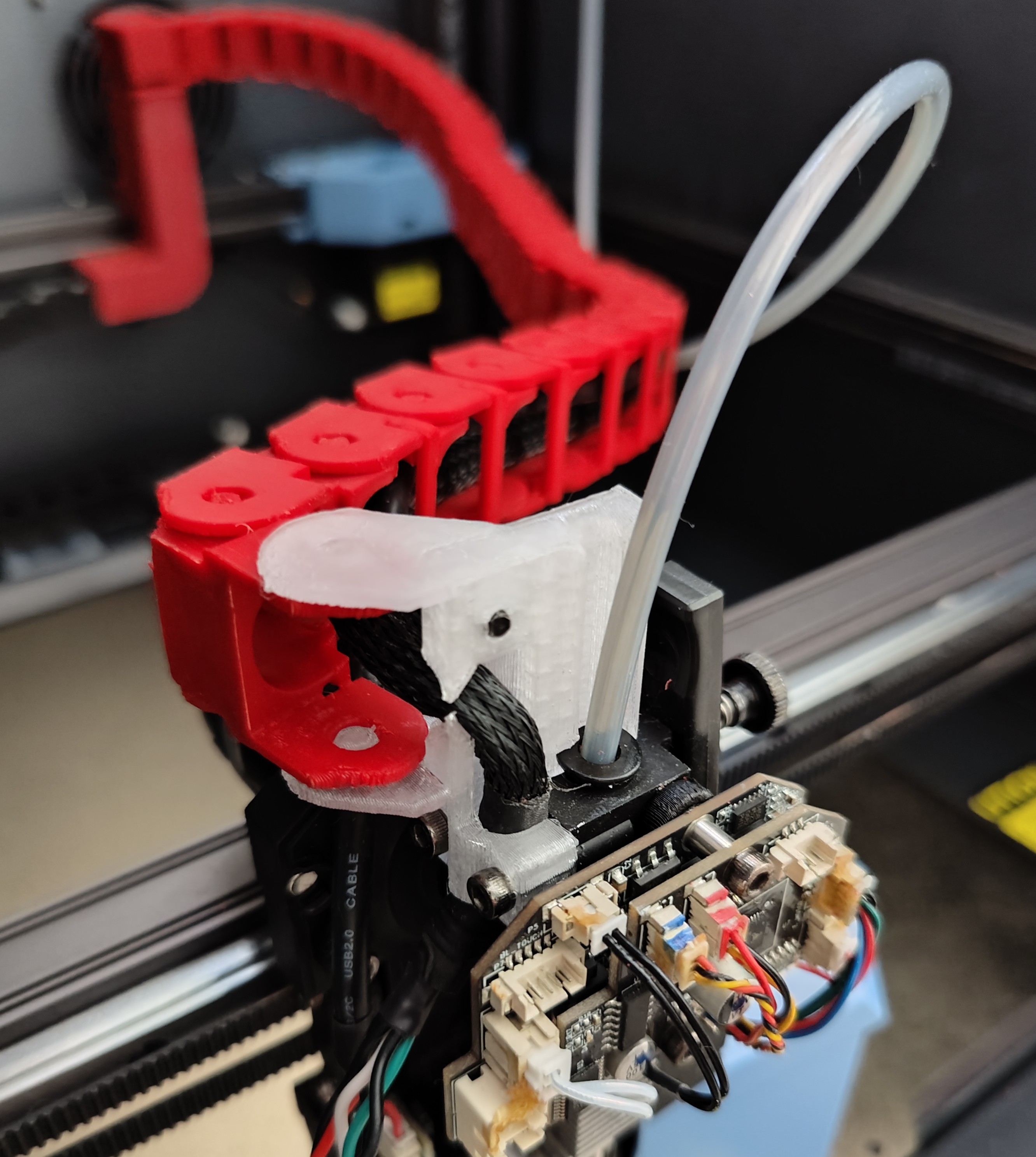 Sovol SV08 drag chain system - Toolhead fixation